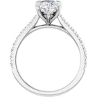 The Signature Cathedral Pavé Engagement Ring | Pear | 2 ⅜ CTW