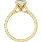 The Signature Cathedral Pavé Engagement Ring | Pear | 2 ⅜ CTW