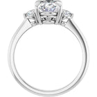 The Signature Side Stone Engagement Ring | Oval | 2 ⅕ CTW