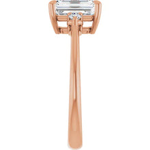 The Signature Side Stone Engagement Ring | Emerald | 2 ⅕ CTW