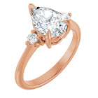 The Signature Side Stone Engagement Ring | Pear | 2 ⅕ CTW