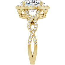 The Iconic Twisted Halo Engagement Ring | Oval | 2 ½ CTW