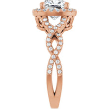 The Iconic Twisted Halo Engagement Ring | Cushion | 2 ½ CTW