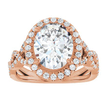 The Iconic Twisted Halo Engagement Ring | Oval | 2 ½ CTW