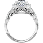 The Iconic Twisted Halo Engagement Ring | Oval | 2 ½ CTW