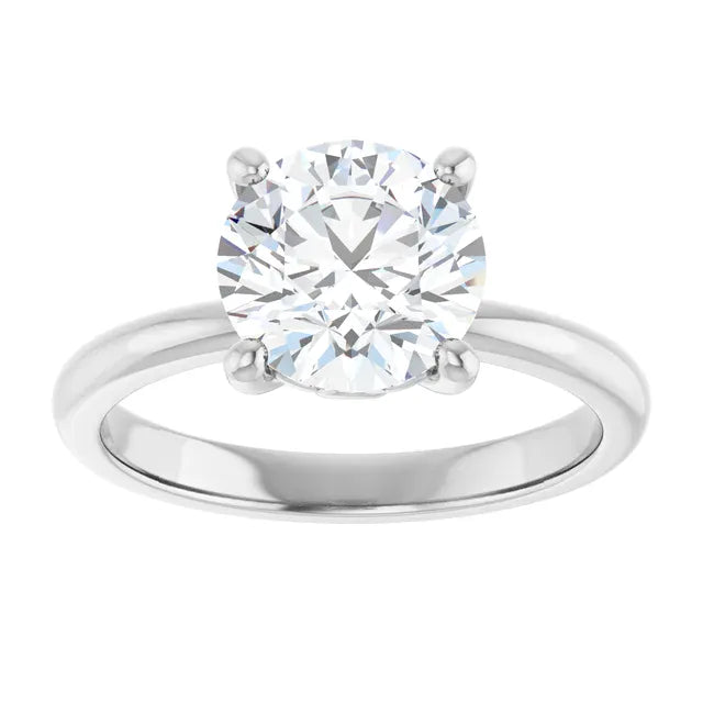 The Iconic Solitaire Engagement Ring | Round | 2 CTW