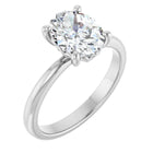 The Iconic Solitaire Engagement Ring | Oval | 2 CTW