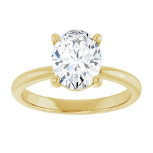 The Iconic Solitaire Engagement Ring | Oval | 2 CTW