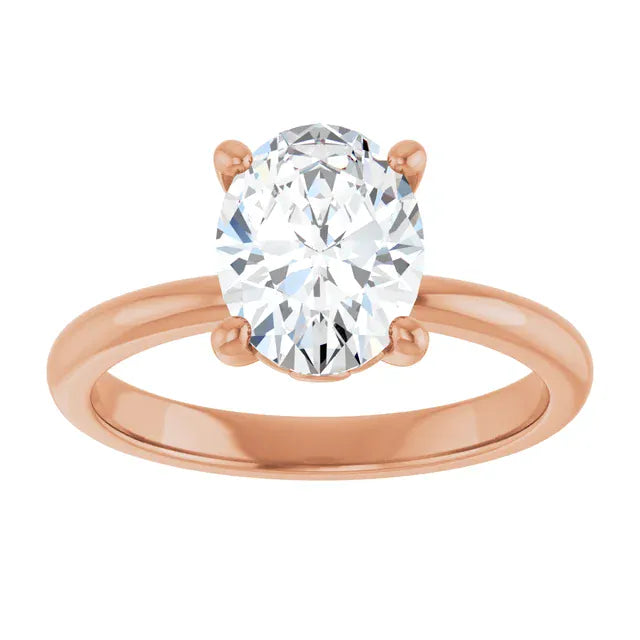 The Iconic Solitaire Engagement Ring | Oval | 2 CTW