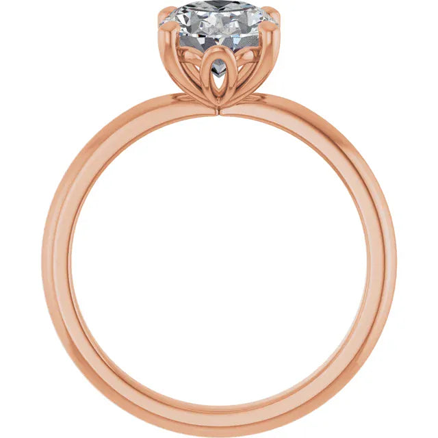 The Iconic Solitaire Engagement Ring | Oval | 2 CTW