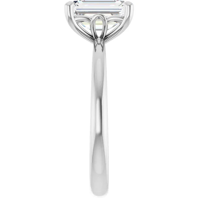 The Iconic Solitaire Engagement Ring | Emerald | 2 CTW