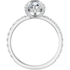 The Signature Pavé Hidden Halo Engagement Ring | Pear | 2 ½ CTW