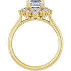The Royal Halo Engagement Ring | Emerald | 2 ⅜ CTW