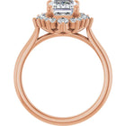 The Royal Halo Engagement Ring | Emerald | 2 ⅜ CTW