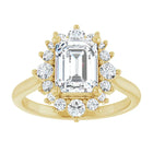The Royal Halo Engagement Ring | Emerald | 2 ⅜ CTW