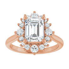 The Royal Halo Engagement Ring | Emerald | 2 ⅜ CTW