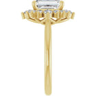 The Royal Halo Engagement Ring | Emerald | 2 ⅜ CTW