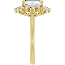 The Royal Halo Engagement Ring | Emerald | 2 ⅜ CTW