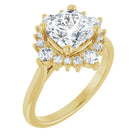 The Royal Halo Engagement Ring | Cushion | 2 ⅜ CTW