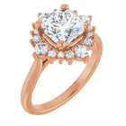 The Royal Halo Engagement Ring | Cushion | 2 ⅜ CTW