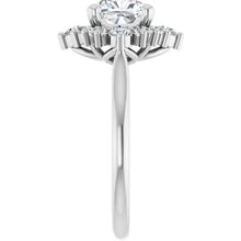 The Royal Halo Engagement Ring | Cushion | 2 ⅜ CTW