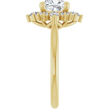The Royal Halo Engagement Ring | Cushion | 2 ⅜ CTW