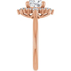 The Royal Halo Engagement Ring | Cushion | 2 ⅜ CTW