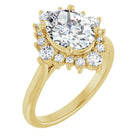 The Royal Halo Engagement Ring | Oval | 2 ⅜ CTW