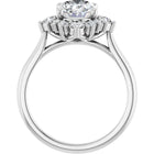 The Royal Halo Engagement Ring | Oval | 2 ⅜ CTW