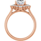 The Royal Halo Engagement Ring | Oval | 2 ⅜ CTW