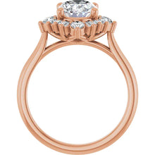 The Royal Halo Engagement Ring | Oval | 2 ⅜ CTW