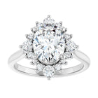 The Royal Halo Engagement Ring | Oval | 2 ⅜ CTW
