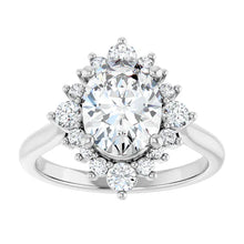 The Royal Halo Engagement Ring | Oval | 2 ⅜ CTW