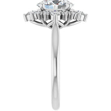 The Royal Halo Engagement Ring | Oval | 2 ⅜ CTW