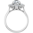 The Royal Halo Engagement Ring | Pear | 2 ⅜ CTW