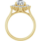 The Royal Halo Engagement Ring | Pear | 2 ⅜ CTW