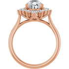 The Royal Halo Engagement Ring | Pear | 2 ⅜ CTW