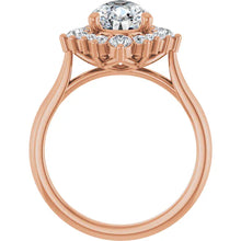 The Royal Halo Engagement Ring | Pear | 2 ⅜ CTW
