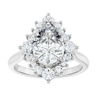 The Royal Halo Engagement Ring | Pear | 2 ⅜ CTW