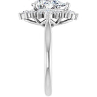 The Royal Halo Engagement Ring | Pear | 2 ⅜ CTW