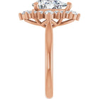 The Royal Halo Engagement Ring | Pear | 2 ⅜ CTW