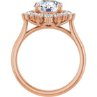 The Royal Halo Engagement Ring | Round | 2 ⅜ CTW