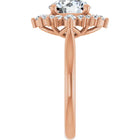 The Royal Halo Engagement Ring | Round | 2 ⅜ CTW