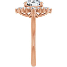 The Royal Halo Engagement Ring | Round | 2 ⅜ CTW