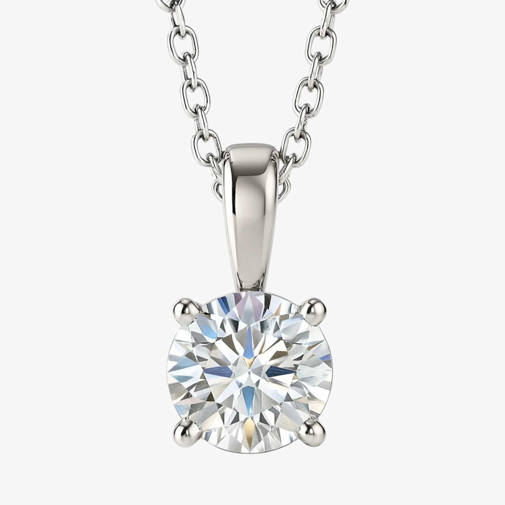 The Classic Diamond Pendant Necklace