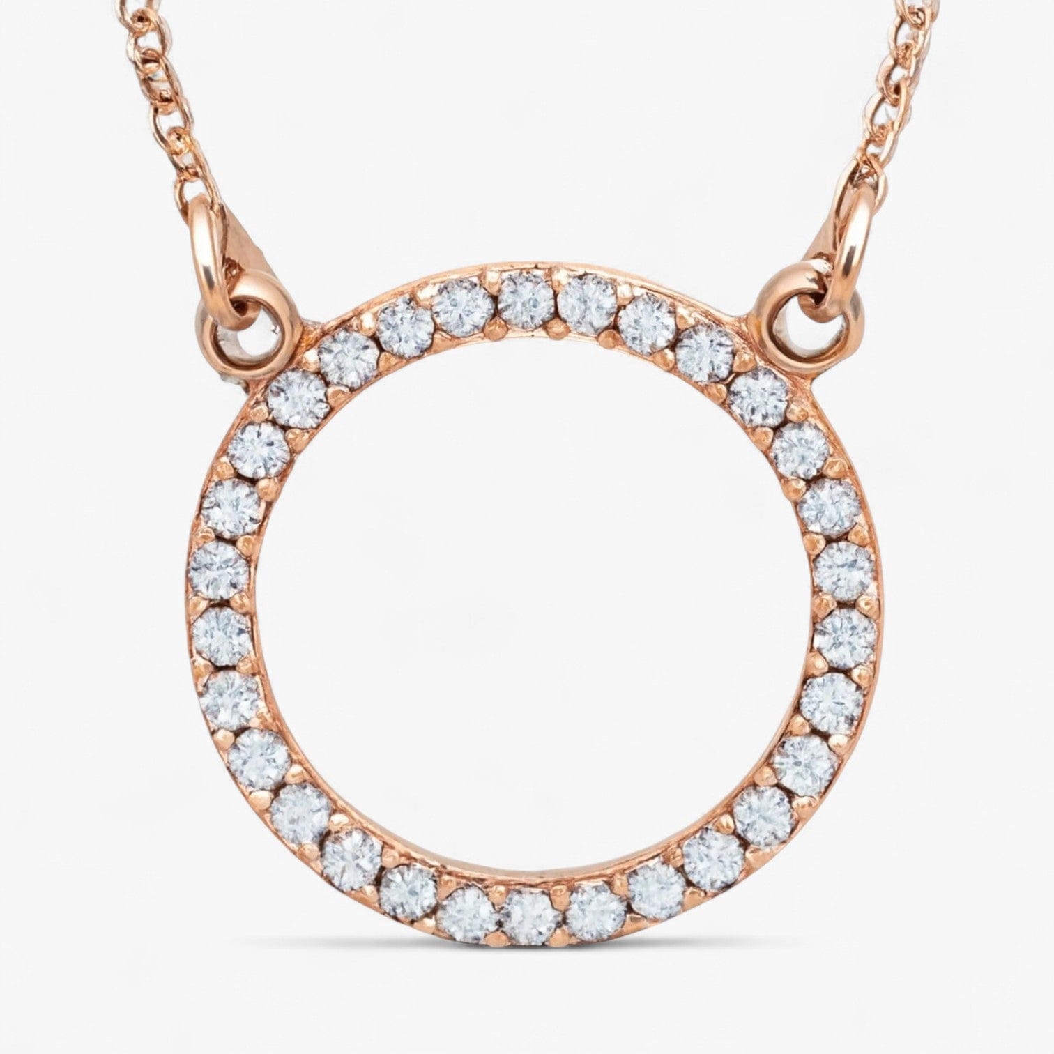 The Signature O Diamond Pendant