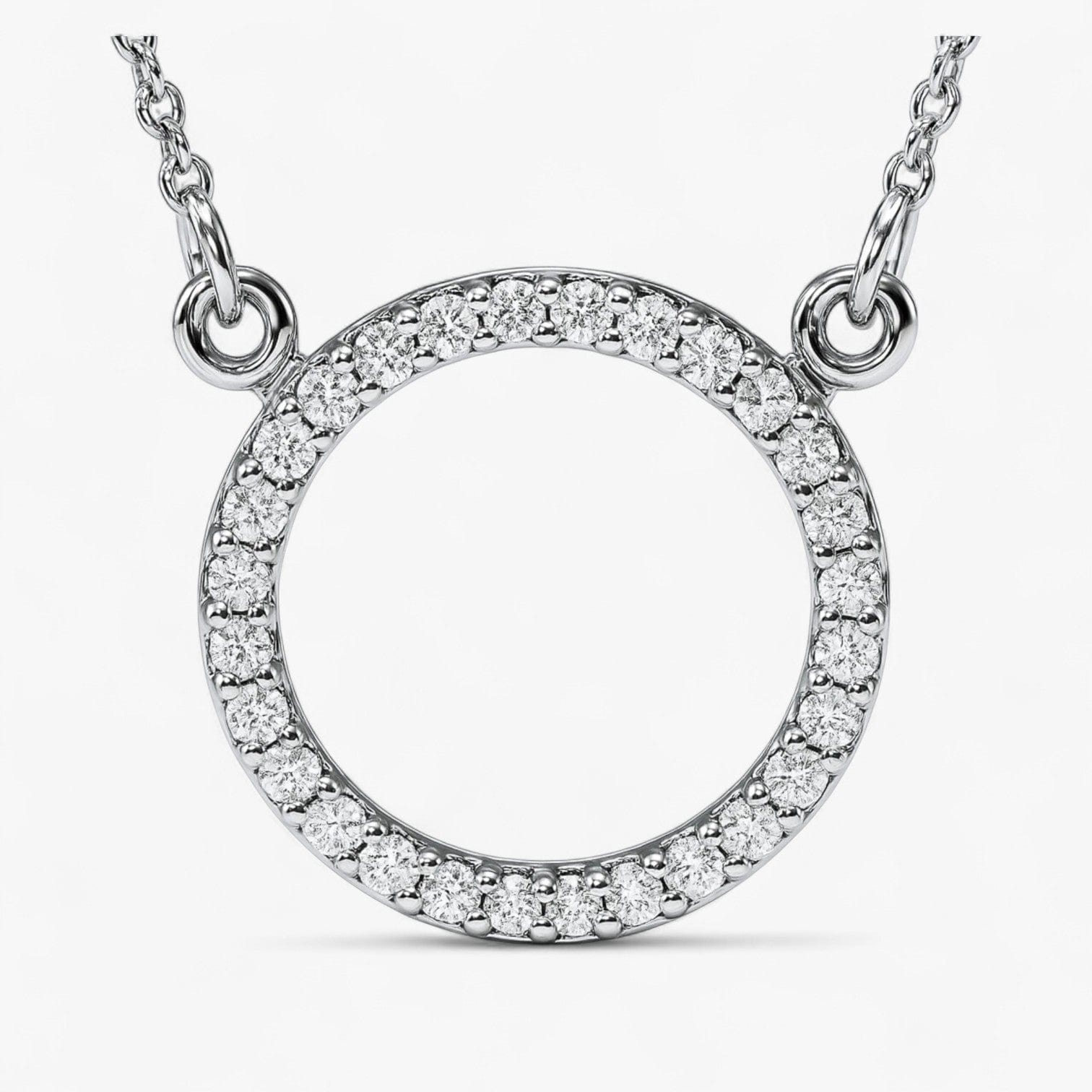 The Signature O Diamond Pendant