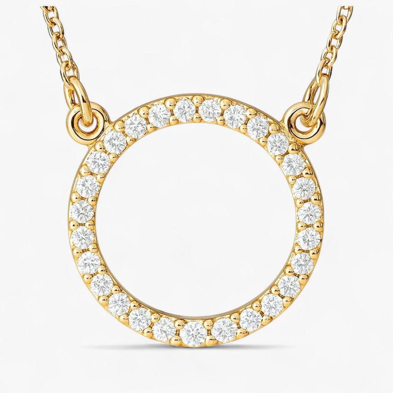 The Signature O Diamond Pendant