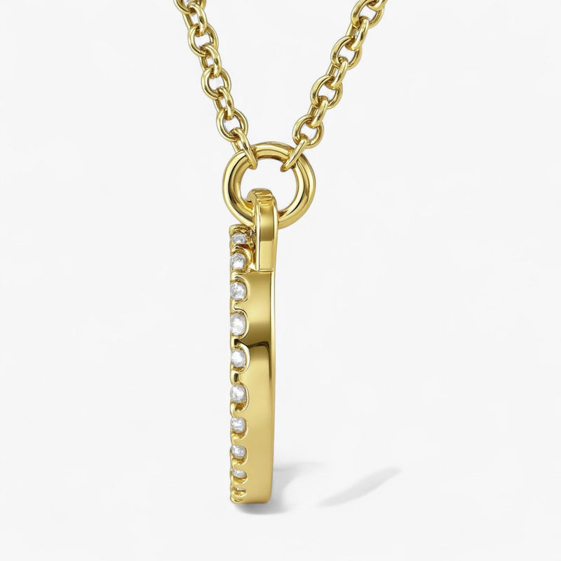 The Signature O Diamond Pendant