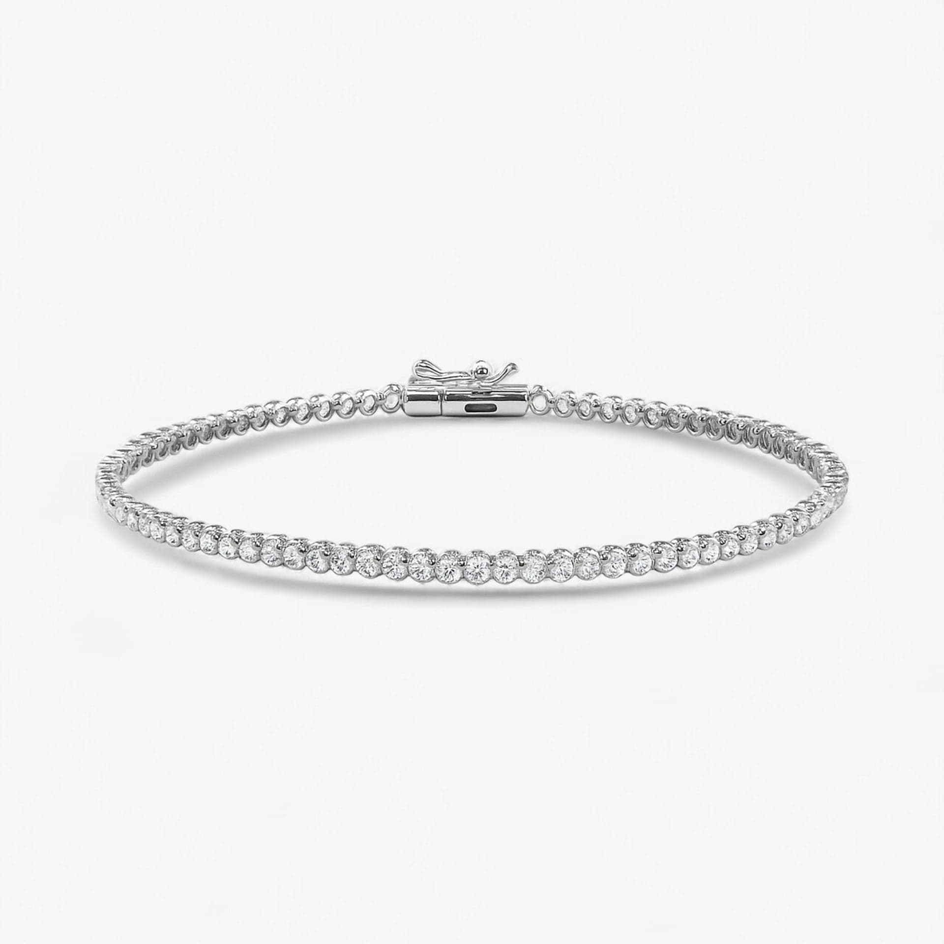 The Lightweight Line Tennis Bracelet